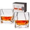 Crystal Molten Tumblers ViskiÂ® (Set of 2)