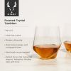 Seneca Crystal Faceted Tumblers ViskiÂ® (Set of 2)