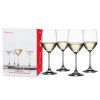 Spiegelau 12 Oz Vino Grande White Wine Glasses (Set of 4)
