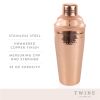Hammered Copper Cocktail Shaker by Twine