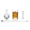4 Piece Stainless Steel Mixologist Barware Set ViskiÂ®