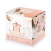 CandaceRose Gold Glass Teapot & Infuser by Pinky Up