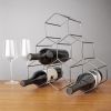 Geo Gunmetal Countertop Wine Rack by Viski