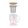 BaileyBotanical Bliss Ceramic Tea Mug & Infuser by Pinky U