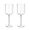 Laurel Crystal White Wine Glasses ViskiÂ® (Set of 2)