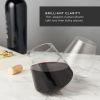 Rolling Crystal Wine Glasses ViskiÂ® (Set of 2)