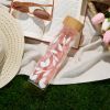 Blair White Leaf Pattern Glass Infuser Mug Pinky UpÂ®