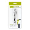 Truetapâ„¢ White Double Hinged Corkscrew