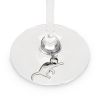 Silver Cat Wine Charms by Twine