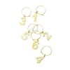 Gold Plated Wine Charms by Viski