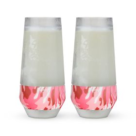 Champagne FREEZEâ„¢ Pink Camo HOSTÂ® (Set of 2)