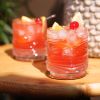 Pacific Crystal Tiki Lowball Tumblers ViskiÂ® (Set of 2)