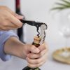 Truetapâ„¢ Black Double Hinge Corkscrew Straight Blade