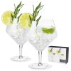 Raye Angled Crystal Gin & Tonic Glasses by ViskiÂ®