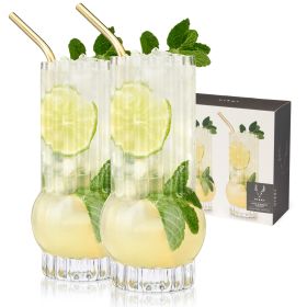 Raye Deco Crystal Highball Glasses ViskiÂ® (Set of 2)