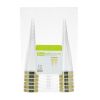 True Party 5.5 Oz Plastic Gold Rimmed Flutes (Set of 12)
