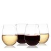 Vino Stemless Red Wine Glass True (Set of 4)