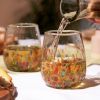 Artistico Recycled Stemless Wine Glasses TwineÂ® (Set of 2)