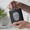Dia De Los Muertos 6 Oz Flask True