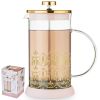RileyCasablanca Glass Tea Press Pot by Pinky Up