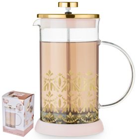 RileyCasablanca Glass Tea Press Pot by Pinky Up