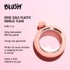Rose Gold 3 Oz Bangle Flask Blush