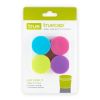 TrueCapSet of 4 Jewel Tone Bottle Stoppers by True