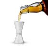 Small Stainless Steel Japanese Style Jigger by Viski