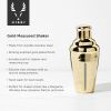 Belmont 14 Oz Gold Measured Cocktail Shaker ViskiÂ®