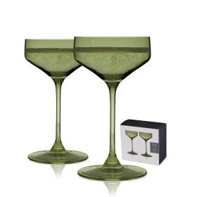 Reserve Nouveau Sage Coupe Glasses ViskiÂ® (Set of 2)