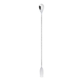 Harrison Trident Barspoon in Silver Viski