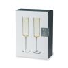 Laurel Crystal Champagne Flutes ViskiÂ® (Set of 2)