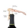 Copper and Gold Corkscrew by Twine