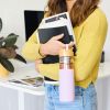 Dana Lavender Glass Travel Mug Pinky UpÂ®