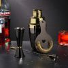 4-Piece Deco Barware Set in Two-Tone Viski