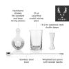 4 Piece Stainless Steel Mixologist Barware Set ViskiÂ®
