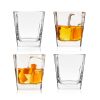Square Rocks Glass True (Set of 4)