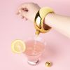 Gold 3 Oz Bangle Flask BlushÂ®