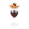 Topper Bamboo Appetizer Glass Toppers True (Set of 4)