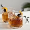 Deco Gunmetal Cocktail Picks ViskiÂ® (Set of 4)