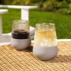 Wine Glass FREEZEâ„¢ Gray HOSTÂ® (Set of 2)