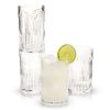 Deco Beau Crystal Highball Glasses ViskiÂ® (Set of 4)