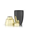 Deco Heavyweight Cocktail Shaker in Black & Gold ViskiÂ®