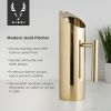 Modern Gold 46 Oz Pitcher ViskiÂ®