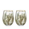 Woodland Stemless Wine Glass Set TwineÂ® (Set of 2)