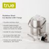 Stainless Steel Ice Bucket with Tongs True