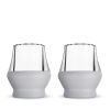 Sipping Glass FREEZEâ„¢ Gray HOSTÂ® (Set of 2)