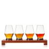 Raye Crystal Spirits Tasting Glass Flight ViskiÂ® (Set of 4)