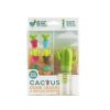 7 Piece Cactus Stopper and Charm Set True Zoo