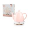 Noelle Pink Ceramic Electric Tea Kettle Pinky UpÂ®